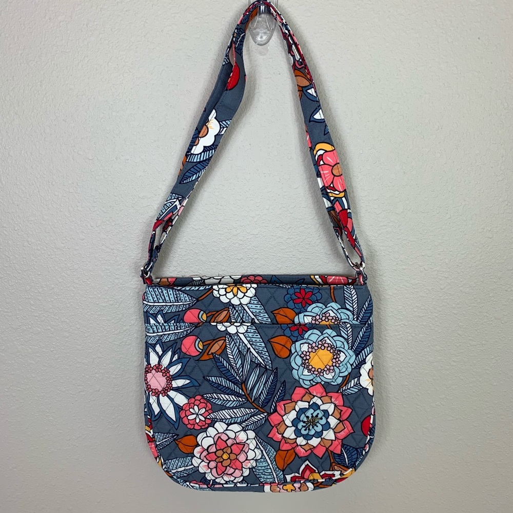 Vera Bradley Trio Zip Hipster Tropical Evening NWT - Picture 2 of 3